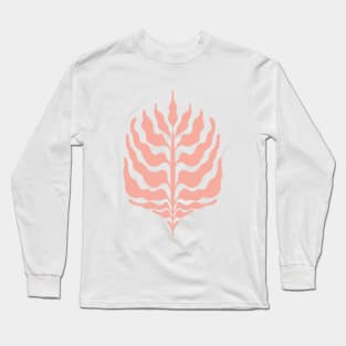 Cosmos: Matisse Leaf | Color Series | Mid-Century Edition Long Sleeve T-Shirt